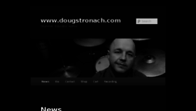 What Dougstronach.com website looked like in 2017 (6 years ago)
