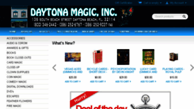 What Daytonamagic.com website looked like in 2017 (6 years ago)