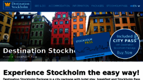 What Destination-stockholm.com website looked like in 2017 (6 years ago)