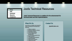 What Djjoofa.com website looked like in 2017 (6 years ago)