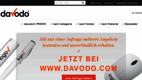 What Davodo.de website looked like in 2017 (6 years ago)