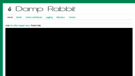 What Damprabbit.com website looked like in 2017 (6 years ago)