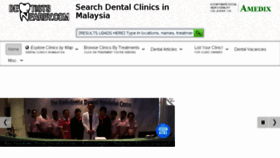 What Dentistsnearby.com website looked like in 2017 (6 years ago)