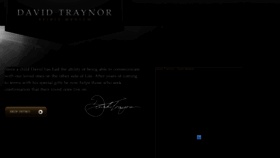 What Davidtraynor.com website looked like in 2017 (6 years ago)