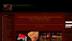 What Dein-holzpferdeshop.de website looked like in 2017 (6 years ago)