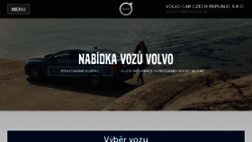 What Dovolsivolvo.cz website looked like in 2017 (6 years ago)