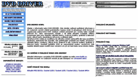 What Dvd-driver.cz website looked like in 2017 (6 years ago)