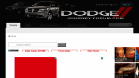What Dodgejourneyforum.com website looked like in 2017 (6 years ago)