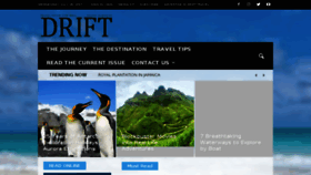 What Drifttravel.com website looked like in 2017 (6 years ago)