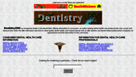 What Dentistry2000.com website looked like in 2017 (6 years ago)