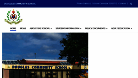 What Dcscork.ie website looked like in 2017 (6 years ago)