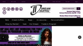 What Dreamduffel.com website looked like in 2017 (6 years ago)