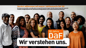 What Daf50.de website looked like in 2017 (6 years ago)