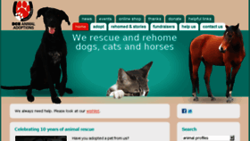 What Dchanimalrescue.org.au website looked like in 2017 (6 years ago)
