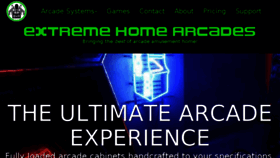 What Dreamhomearcades.com website looked like in 2017 (6 years ago)
