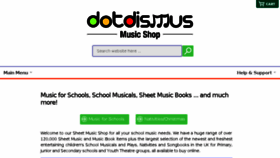 What Dotdismus.com website looked like in 2017 (6 years ago)