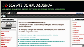 What Dz-scripte.de website looked like in 2011 (12 years ago)