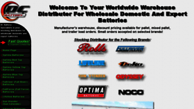 What Dcbattery.com website looked like in 2017 (6 years ago)