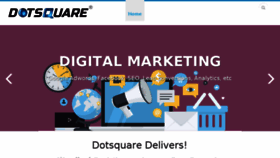 What Dotsquare.co.za website looked like in 2017 (6 years ago)
