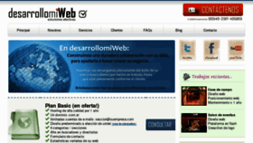What Desarrollomiweb.com website looked like in 2017 (6 years ago)