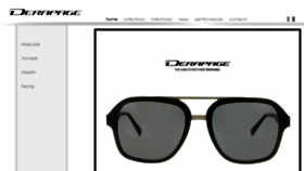 What Derapage-eyewear.com website looked like in 2017 (6 years ago)