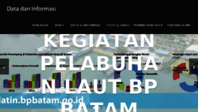 What Datin.bpbatam.go.id website looked like in 2017 (6 years ago)