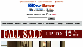 What Decorglamour.com website looked like in 2017 (6 years ago)