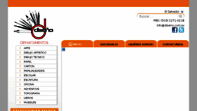 What Diseno.com.sv website looked like in 2017 (8 years ago)