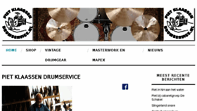 What Drumservice.nl website looked like in 2017 (6 years ago)