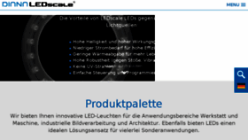 What Dianaelectronic.de website looked like in 2017 (7 years ago)