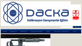 What Dackakalibrasyon.com website looked like in 2017 (6 years ago)