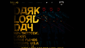 What Darklordday.com website looked like in 2017 (6 years ago)