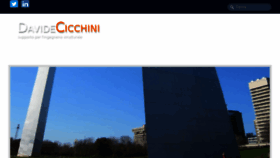 What Davidecicchini.it website looked like in 2017 (6 years ago)