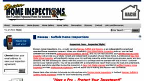 What Divisioninspect.com website looked like in 2017 (6 years ago)