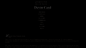 What Devincard.com website looked like in 2017 (6 years ago)
