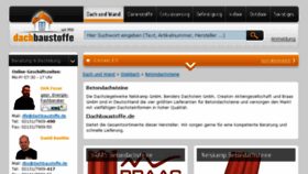 What Dachsteine.de website looked like in 2017 (6 years ago)