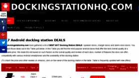 What Dockingstationhq.com website looked like in 2017 (6 years ago)