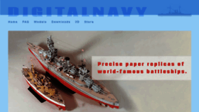 What Digitalnavy.com website looked like in 2017 (6 years ago)