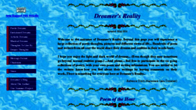 What Dreamersreality.com website looked like in 2017 (6 years ago)