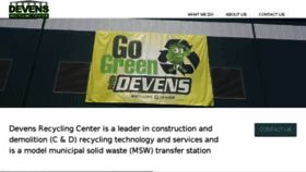 What Devensrecycling.com website looked like in 2017 (6 years ago)