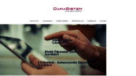 What Damasistem.com website looked like in 2017 (6 years ago)