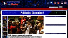 What Dominicanosenbasket.com website looked like in 2017 (6 years ago)