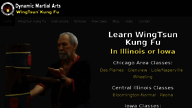 What Dynamicwingtsun.com website looked like in 2017 (6 years ago)