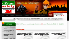 What Disamsafety.cz website looked like in 2017 (6 years ago)