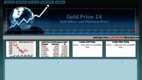 What Daily-gold-price.com website looked like in 2017 (9 years ago)