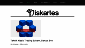 What Diskartes.com website looked like in 2017 (6 years ago)