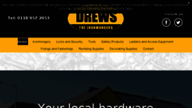 What Drews.uk.com website looked like in 2017 (6 years ago)