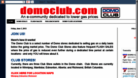 What Domoclub.com website looked like in 2017 (6 years ago)