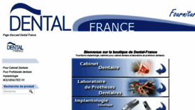 What Dental-france.fr website looked like in 2017 (6 years ago)