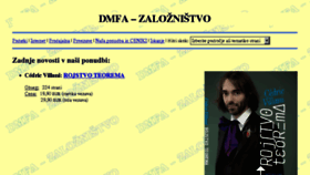 What Dmfa-zaloznistvo.si website looked like in 2017 (6 years ago)